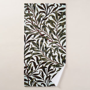 William Morris - Willow Bough, famous pattern, Bath Towel