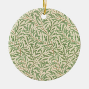 William Morris Willow Bough Garden Flower Classic Ceramic Ornament