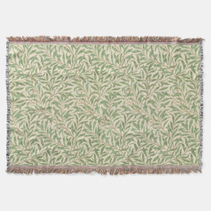 William Morris Willow Bough Garden Flower Classic Throw Blanket