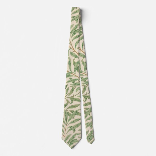 William Morris Willow Bough Garden Flower Classic Tie (Front)