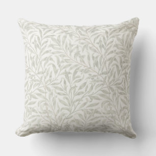 William Morris Willow Bough Light Green Cushion