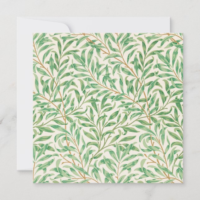 William Morris Willow bough Print note card (Front)