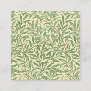 William Morris Willow Bough Square Business Card