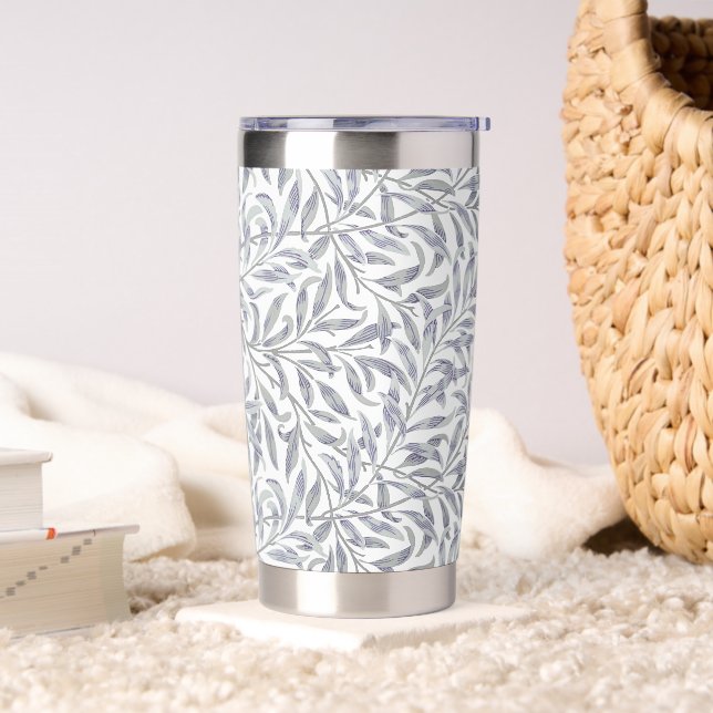 William Morris Willow Bough Stylish Water Bottle Insulated Tumbler (Living Room)