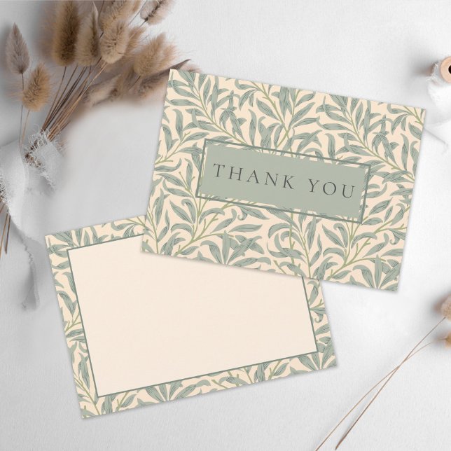 William Morris Willow Bough Thank You Card (Creator Uploaded)