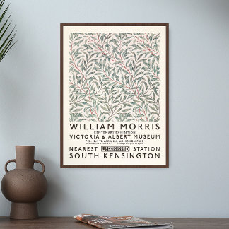 William Morris Willow Bough Vintage Art Print