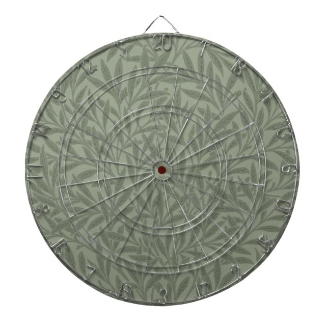 William Morris Willow Flower Classic Dartboard (Front)
