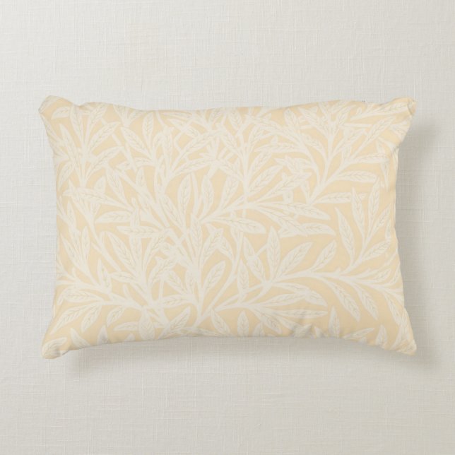 William Morris Willow Flower Classic Decorative Cushion (Front)