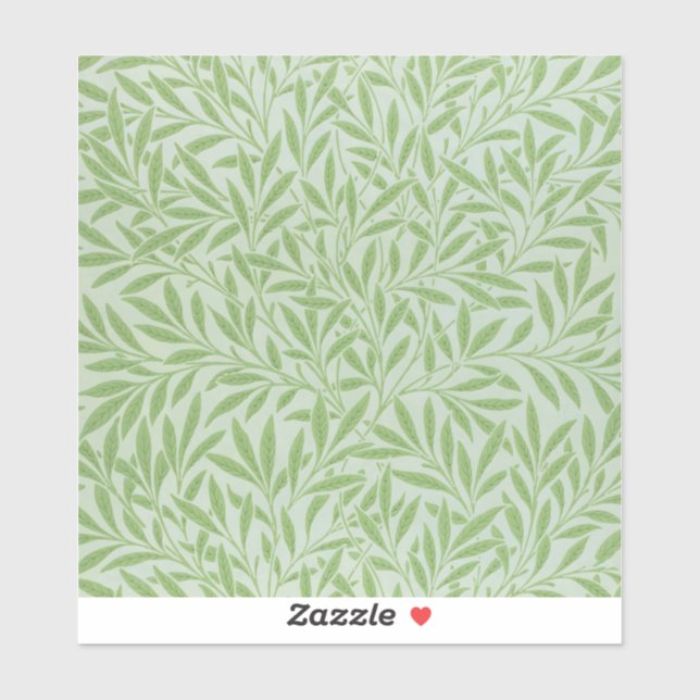 William Morris Willow Flower Classic Green (Sheet)