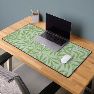 William Morris Willow Flower Classic Green Desk Mat