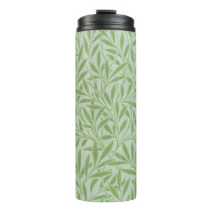 William Morris Willow Flower Classic Green Thermal Tumbler