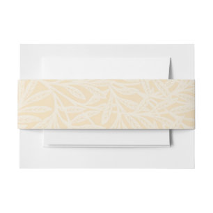 William Morris Willow Flower Classic Invitation Belly Band