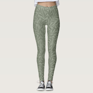 William Morris Willow Flower Classic Leggings
