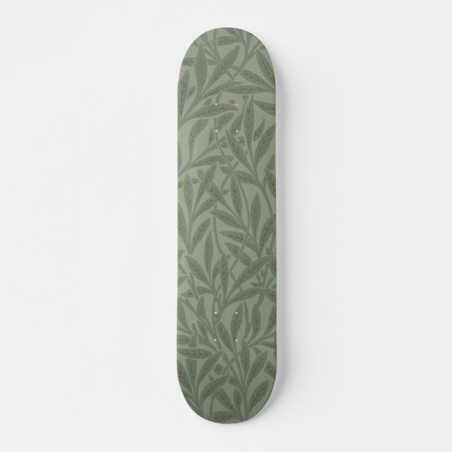William Morris Willow Flower Classic Skateboard (Front)