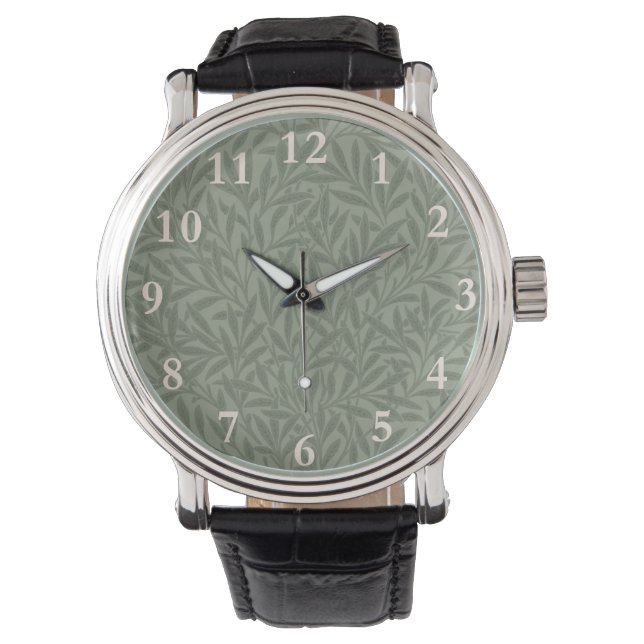 William Morris Willow Flower Classic Watch (Front)