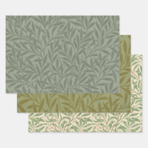 William Morris Willow Flower Classic Wrapping Paper Sheet