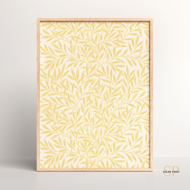 William Morris Willow Nature-inspired Botanical Poster (Creator Uploaded)
