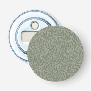 William Morris Willow Pattern Antique Sage Green Bottle Opener