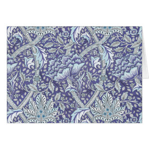 William Morris Windrush blue floral flowers