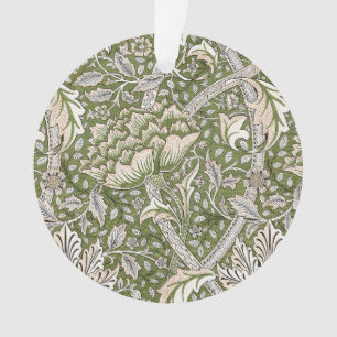 william morris windrush floral flowers classic ornament