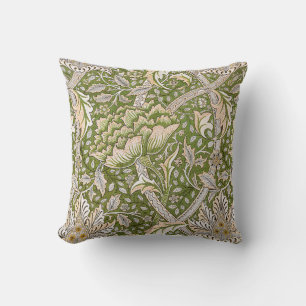 William Morris Windrush Floral Pattern Classic Cushion