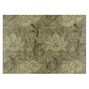 William Morris Windrush Floral Pattern: Vintage Cutting Board