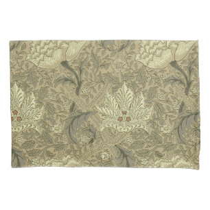William Morris Windrush Floral Pattern: Vintage Pillowcase