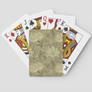 William Morris Windrush Floral Pattern: Vintage Playing Cards