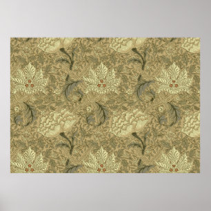 William Morris Windrush Wallpaper Artwork Floral Poster