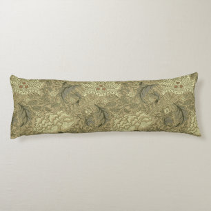 William Morris Windrush Wallpaper Pattern Body Cushion