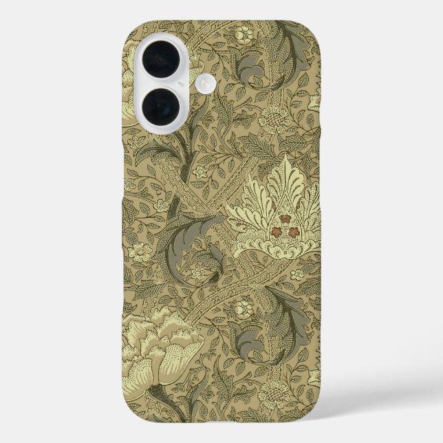 William Morris Windrush Wallpaper Pattern Case-Mate iPhone Case (Back)