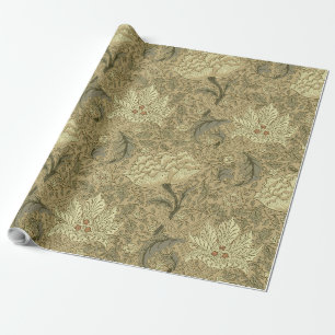 William Morris Windrush Wallpaper Pattern Wrapping Paper