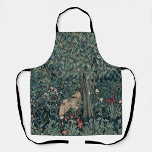 William Morris Woodland Tapestry Fox Apron