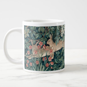 William Morris Woodland Tapestry Rabbits Large Coffee Mug