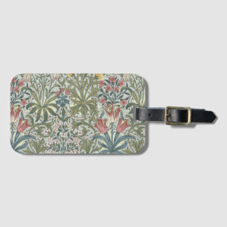William Morris Woodland Weeds Luggage Tag