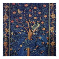 William Morris Woodpecker Tapestry Arts & Crafts 