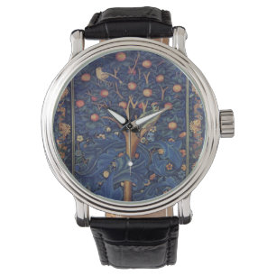William Morris Woodpecker Tapestry Arts & Crafts  Watch