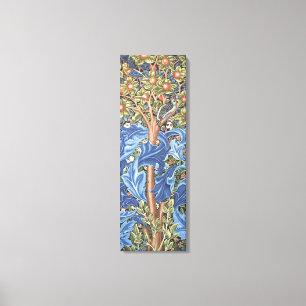 William Morris Woodpecker Tapestry Floral Vintage Canvas Print
