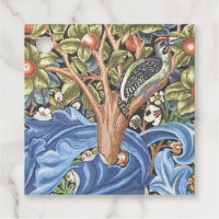 William Morris Woodpecker Tapestry Floral Vintage