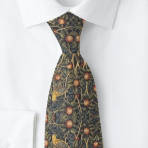 William * Morris WoodPecker Tree Tie