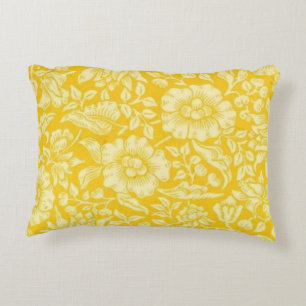 William Morris - Yellow Mallow Decorative Cushion