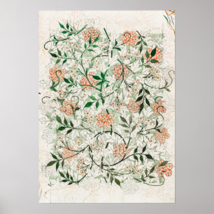 William Morris's (1834-1896) famous Jasmine Poster
