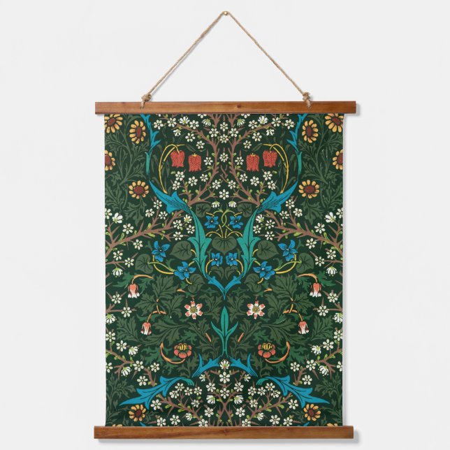 William Morris's (1834-1896) Tulip  Hanging Tapestry (Front)