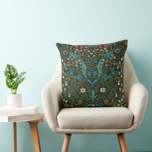 William Morris's (1834-1896) Tulip pattern. Cushion