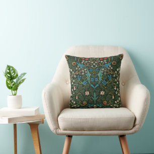 William Morris's (1834-1896) Tulip pattern. Cushion
