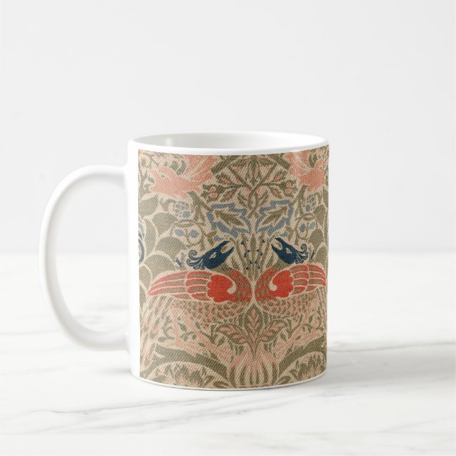 William morris's birds famous pattern  coffee mug (Left)