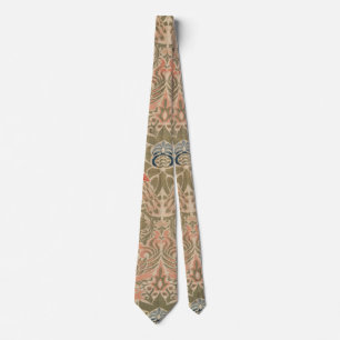 William morris's birds famous pattern tie