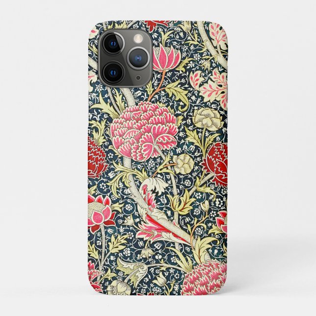 William Morris's Cray famous pattern Case-Mate iPhone Case (Back)