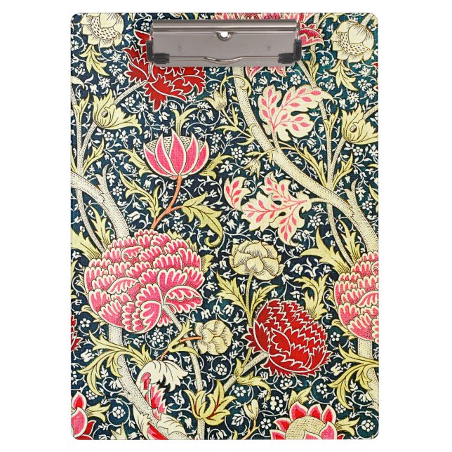 William Morris's Cray famous pattern Clipboard (Front)