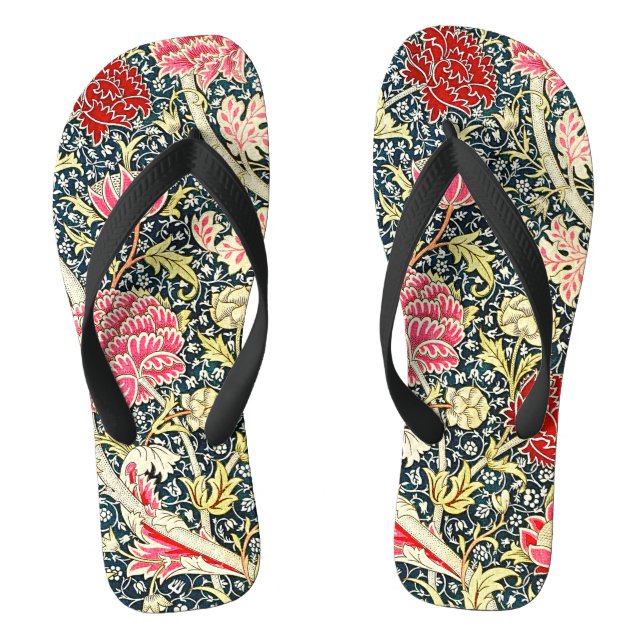 William Morris's Cray famous pattern Thongs (Footbed)